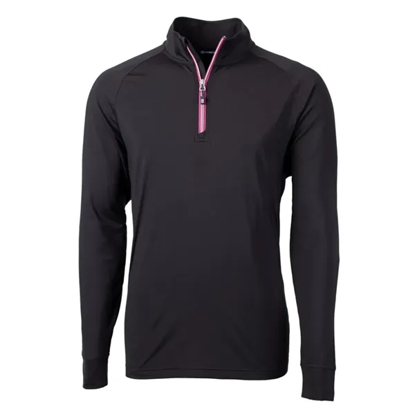 Cutter & Buck Men's Adapt Recycled Soft Knit Quarter Zip