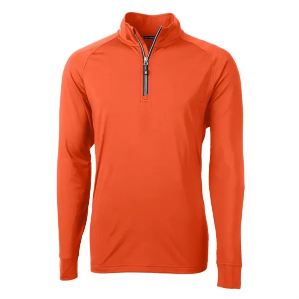 Cutter & Buck Men's Adapt Recycled Soft Knit Quarter Zip