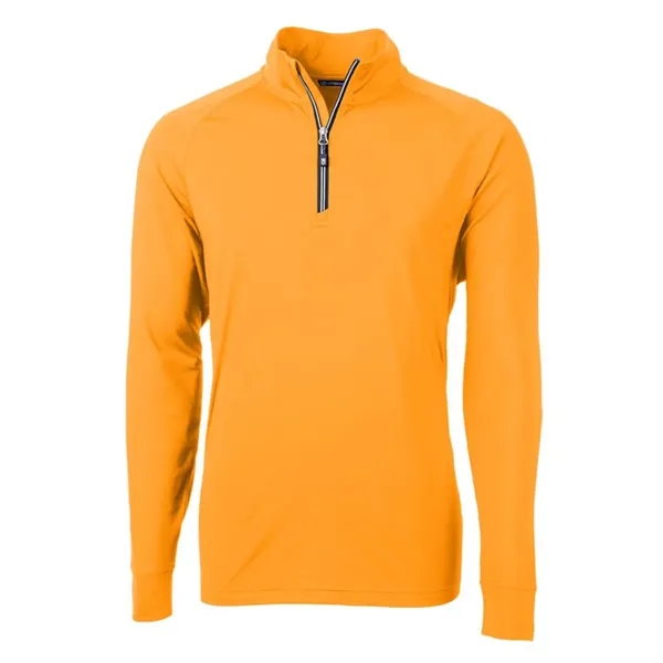 Cutter & Buck Men's Adapt Recycled Soft Knit Quarter Zip