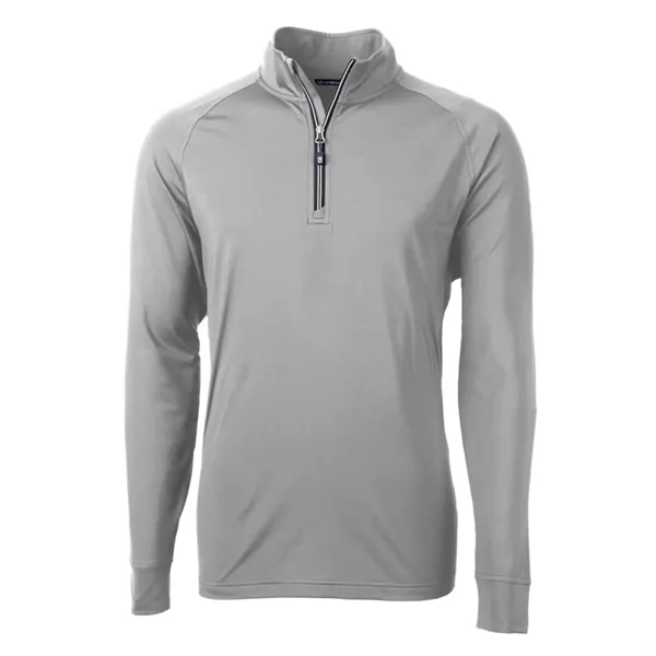 Cutter & Buck Men's Adapt Recycled Soft Knit Quarter Zip