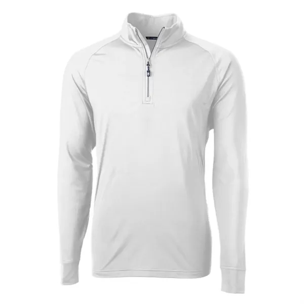 Cutter & Buck Men's Adapt Recycled Soft Knit Quarter Zip