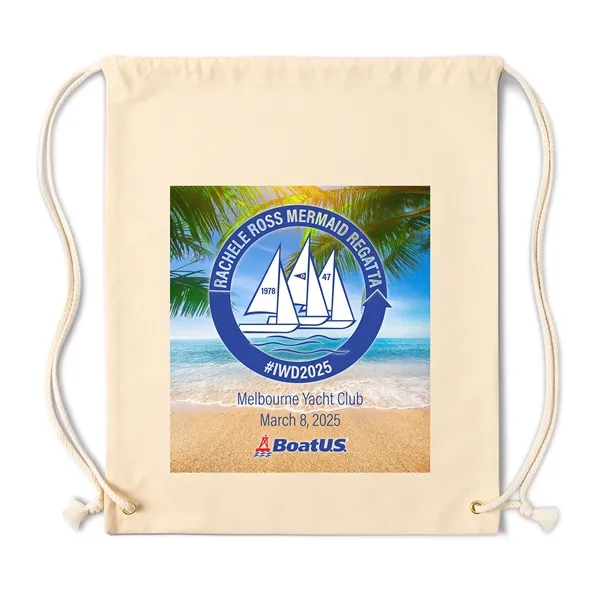 Drawstring Backpack Canvas