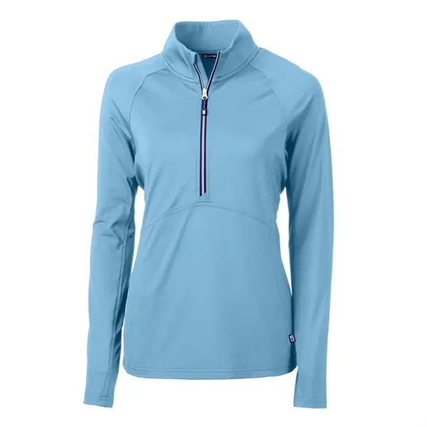 Cutter & Buck Women's Adapt Recycled Soft Knit Half Zip