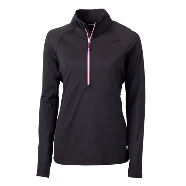 Cutter & Buck Women's Adapt Recycled Soft Knit Half Zip