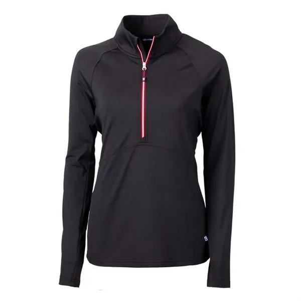 Cutter & Buck Women's Adapt Recycled Soft Knit Half Zip