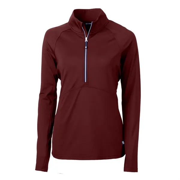 Cutter & Buck Women's Adapt Recycled Soft Knit Half Zip
