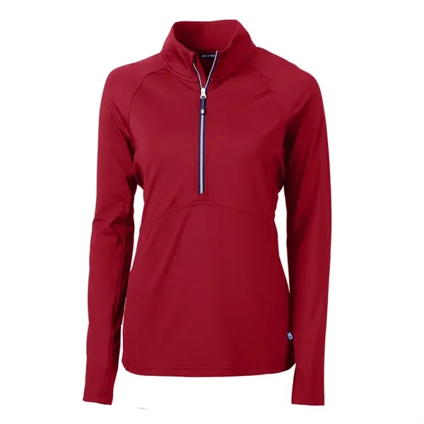 Cutter & Buck Women's Adapt Recycled Soft Knit Half Zip