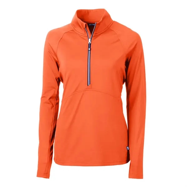 Cutter & Buck Women's Adapt Recycled Soft Knit Half Zip