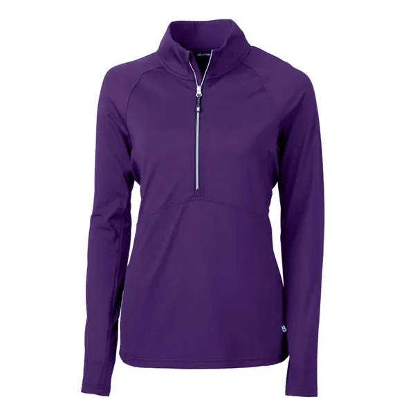 Cutter & Buck Women's Adapt Recycled Soft Knit Half Zip