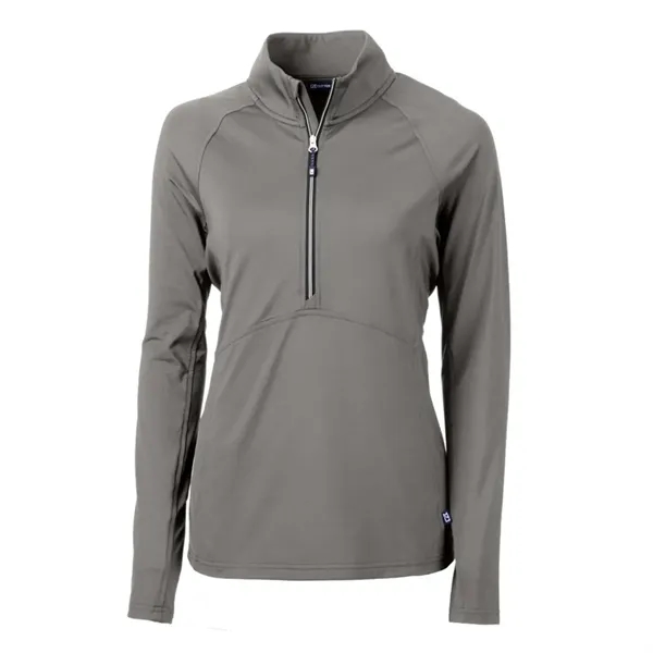 Cutter & Buck Women's Adapt Recycled Soft Knit Half Zip