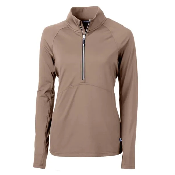 Cutter & Buck Women's Adapt Recycled Soft Knit Half Zip