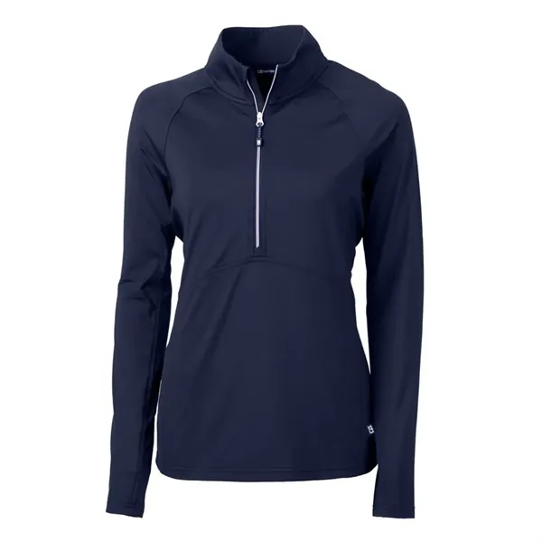Cutter & Buck Women's Adapt Recycled Soft Knit Half Zip