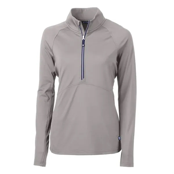 Cutter & Buck Women's Adapt Recycled Soft Knit Half Zip