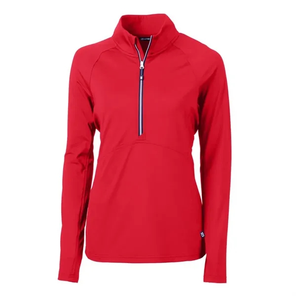 Cutter & Buck Women's Adapt Recycled Soft Knit Half Zip