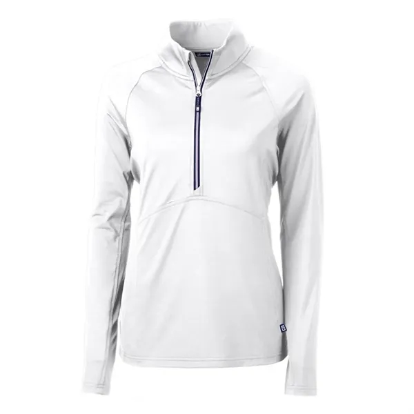 Cutter & Buck Women's Adapt Recycled Soft Knit Half Zip