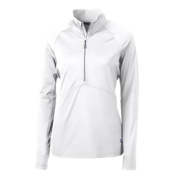 Cutter & Buck Women's Adapt Recycled Soft Knit Half Zip