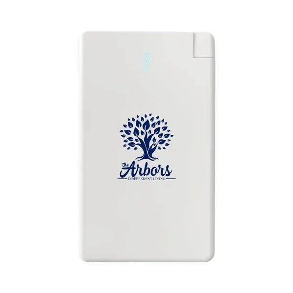 5000mah Power Bank With Integrated Cable