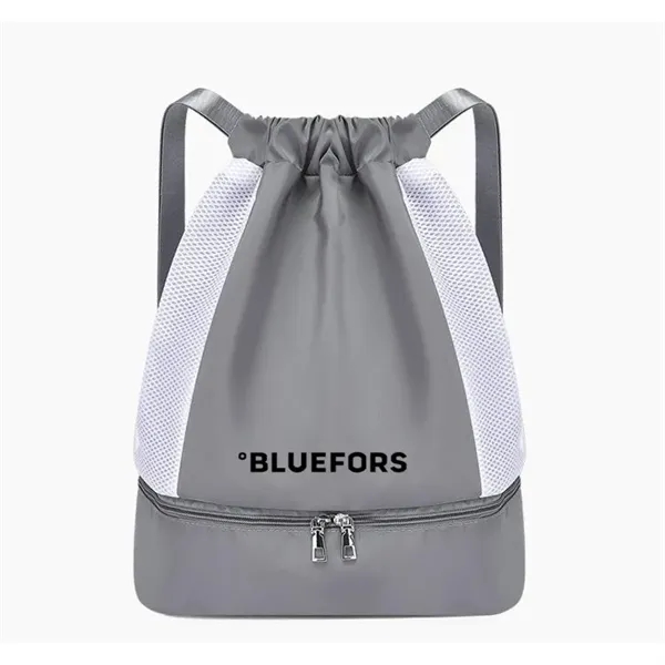 Waterproof Dry Wet Separate Drawstring Backpack