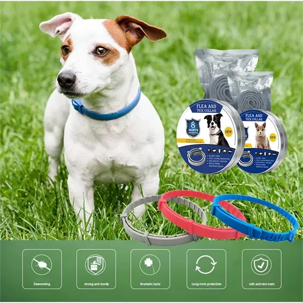 Pet deworming collar
