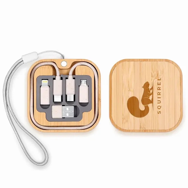 15W Luminous Wireless Charging Data Cable Storage Box