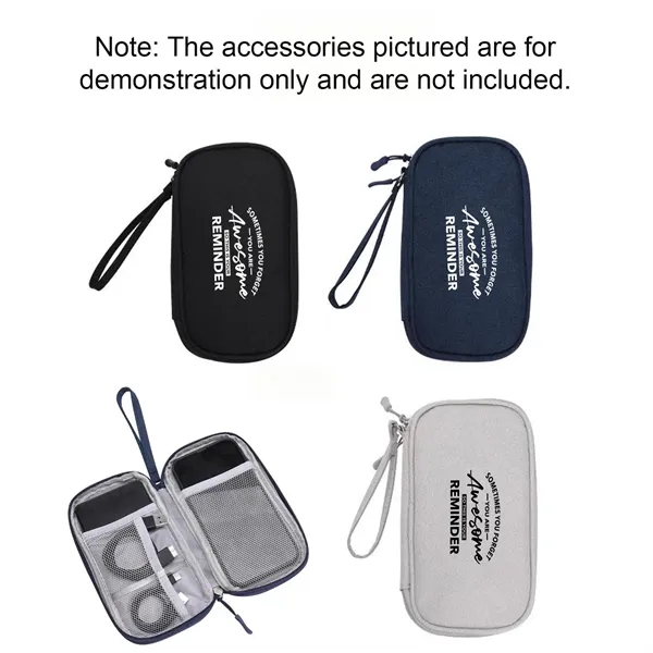 Custom Small Electronics Organizer Bag