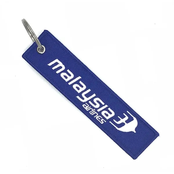 Embroidery Luggage Keychain Tag