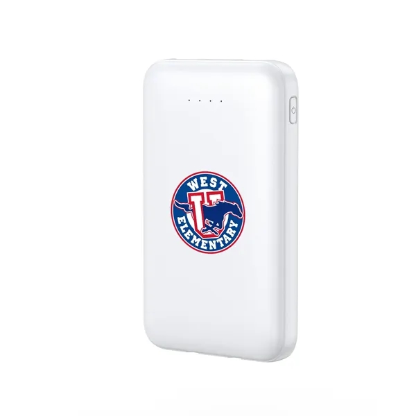 5000mAh Mini Power Bank With Cables