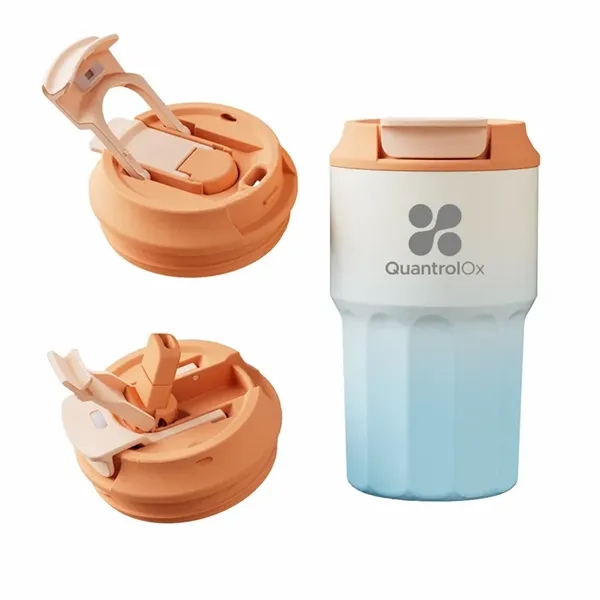 16oz Gradient Portable Mini Coffee Cup