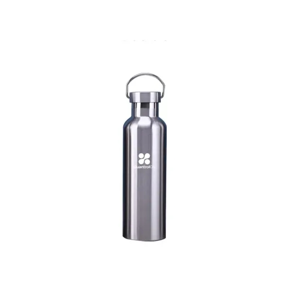 24oz Wide-Mouth Stainless Steel Water Bottle