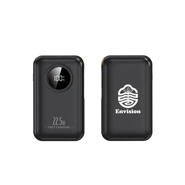 10,000 mAh Power Bank With Extension Cable