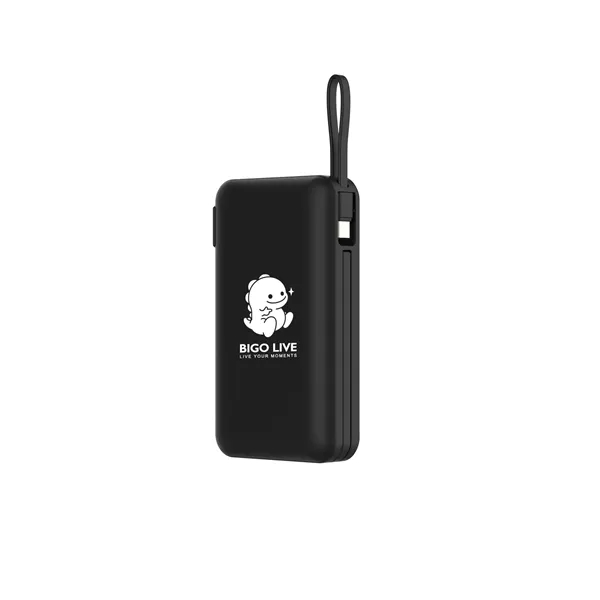 10,000 mAh Power Bank With AC Wall Plug