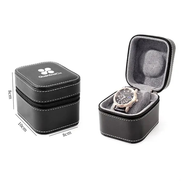 Zipper Watch Box
