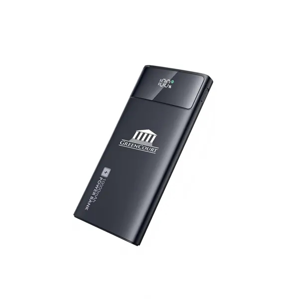 10,000 mAh Power Bank With Digital Display