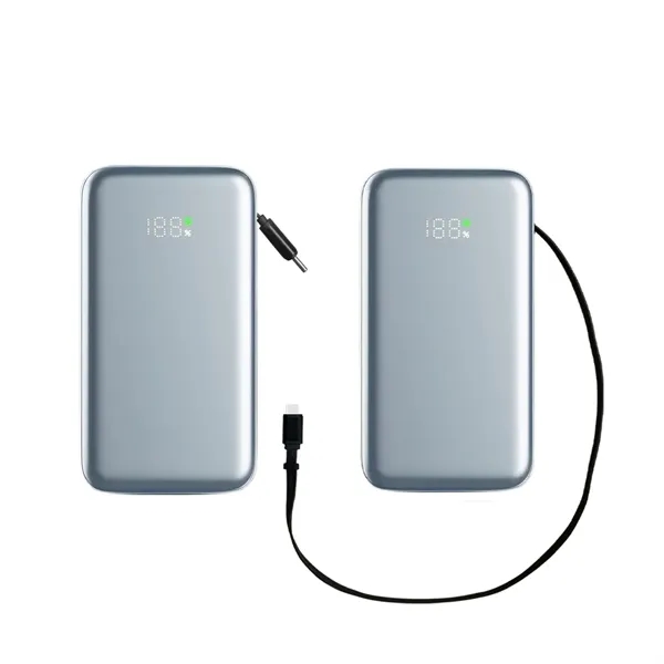10,000 mAh Power Bank With Extension Cable
