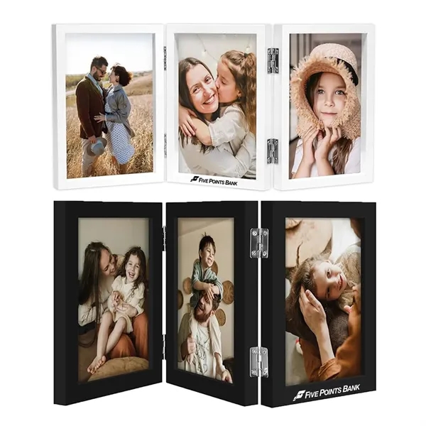 Triple Folding 4" X 6"  Photo Frame