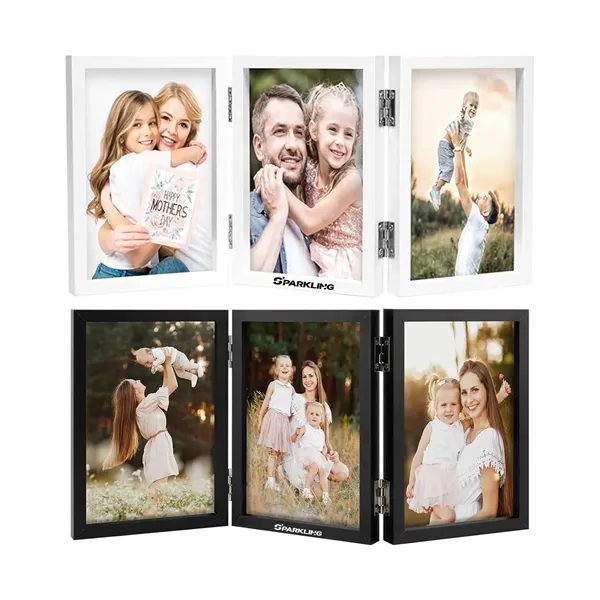 Triple Folding 4" X 6"  Photo Frame