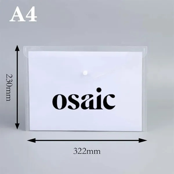 A4 Snap File Envelope
