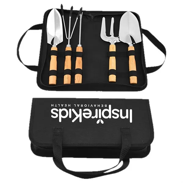 Custom 6-Piece Garden Tool Set With Carrying Case