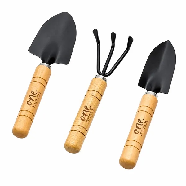 Wood Handle Gardening Tool Kit