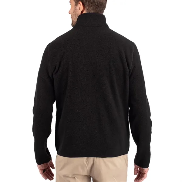 Cutter & Buck Men's Cascade Recycled Sherpa Fleece Jacket