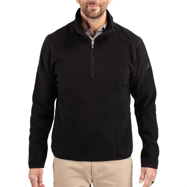 Cutter & Buck Men's Cascade Recycled Sherpa Fleece Jacket
