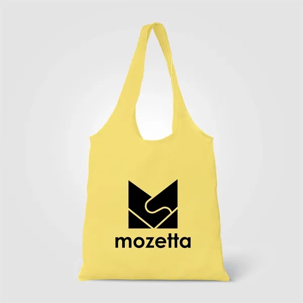Santorini Recycled 5oz Cotton Shopping Tote Bag - 8L