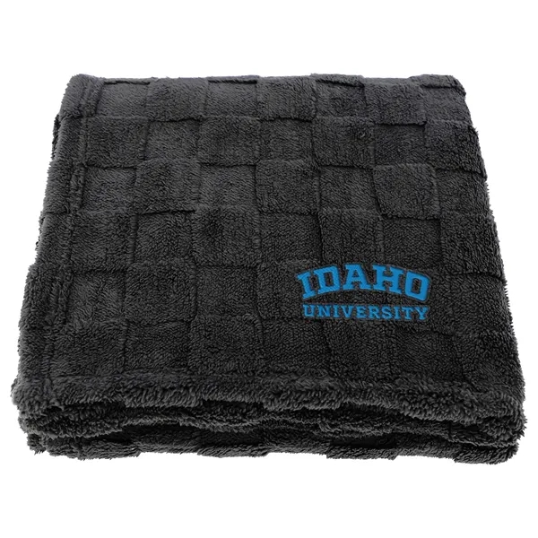 Custom Riviera Soft-Plush Checkerboard Blanket