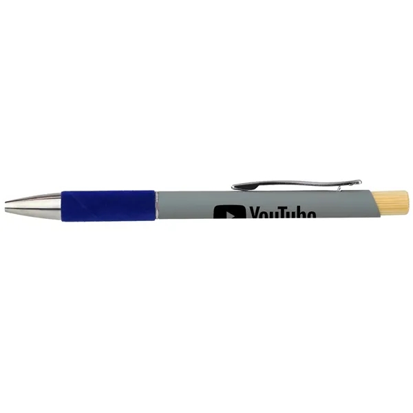 Recycled Aluminum Pen Featuring a Velvet Grip