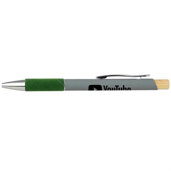 Recycled Aluminum Pen Featuring a Velvet Grip