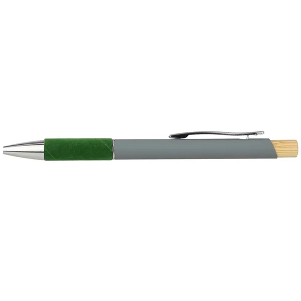 Recycled Aluminum Pen Featuring a Velvet Grip