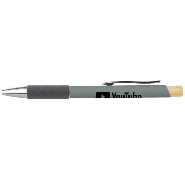 Recycled Aluminum Pen Featuring a Velvet Grip