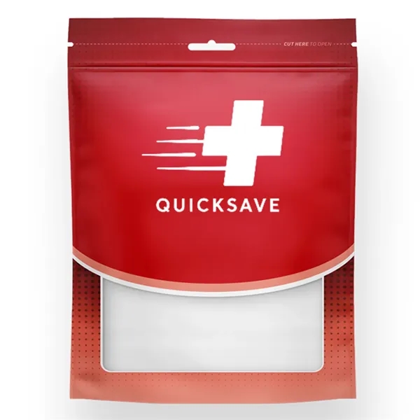 Quick Access Resealable First Aid Pouch