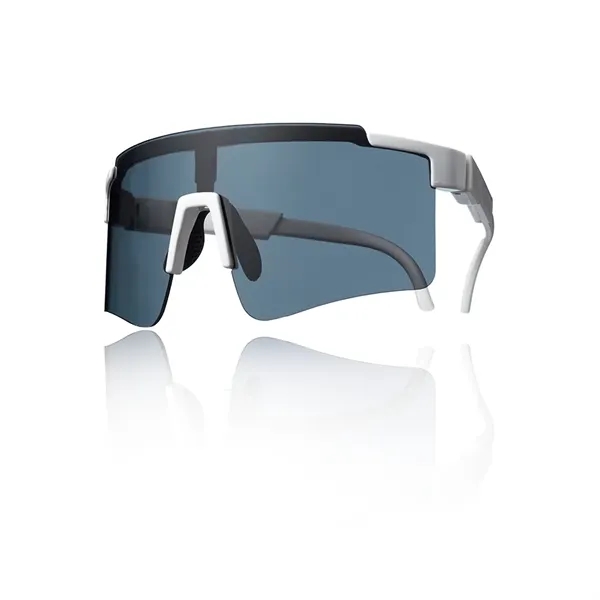 Brandon UV400 Sports Shield Sunglasses