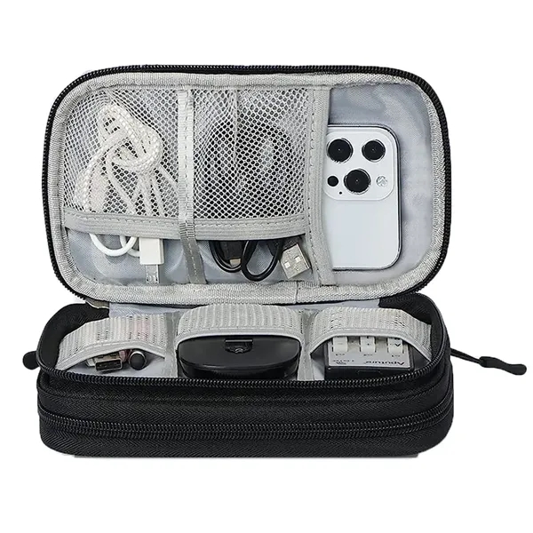 Large Cable Organizer Tech Accessories Travel Bag